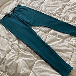 Teal/blue Nike leggings